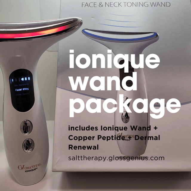 OV Ionique Wand + Skin Repair Kit at Essential Salt Spa in Minnetonka, MN