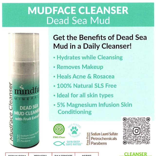 MM MudFace Cleanser at Essential Salt Spa in Minnetonka, MN