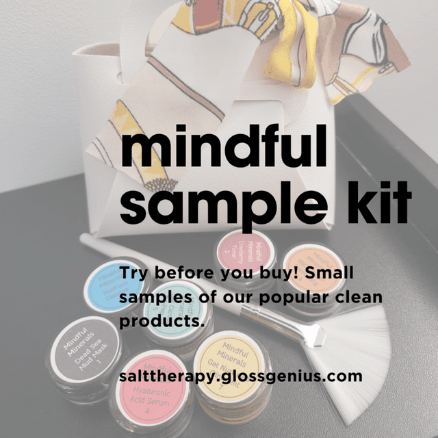 Mindful Minerals Sample Kit at Essential Salt Spa in Minnetonka, MN