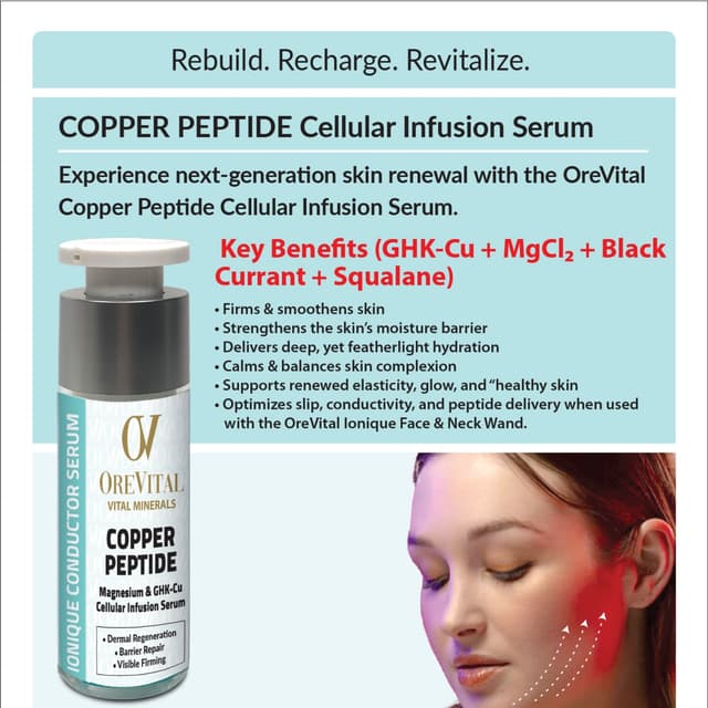 OV Copper Peptide Cellular Serum at Essential Salt Spa in Minnetonka, MN